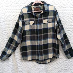 Orvis Men's Heavyweight Flannel Shacket – Pine Street Plaid, Size M